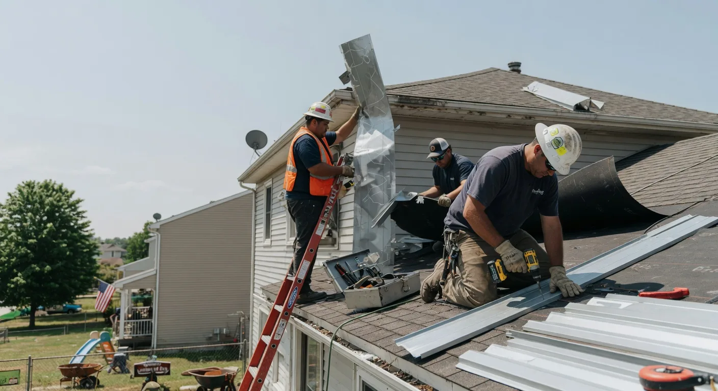 Storm Damage Metal Roof Repair in Ainsworth, NE